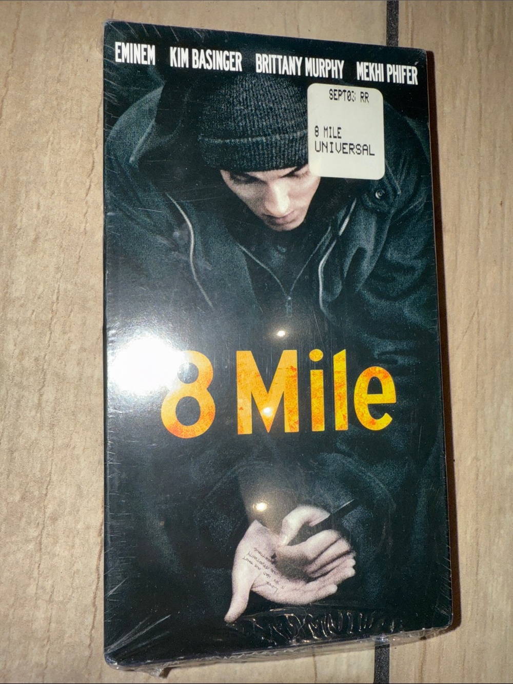 8 Mile Movie Poster Style Wallet - Black sealed new Eminem